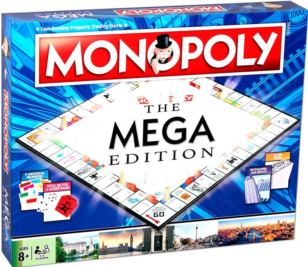 Monopoly Mega Gold Edition - SVENSK.