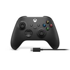 Microsoft Xbox Wireless Controller, för Xbox Series X och S, USB-C-kabel - Svart