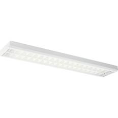 Lareno Modus kontorarmatur for 2 x LED rør, alu gitter