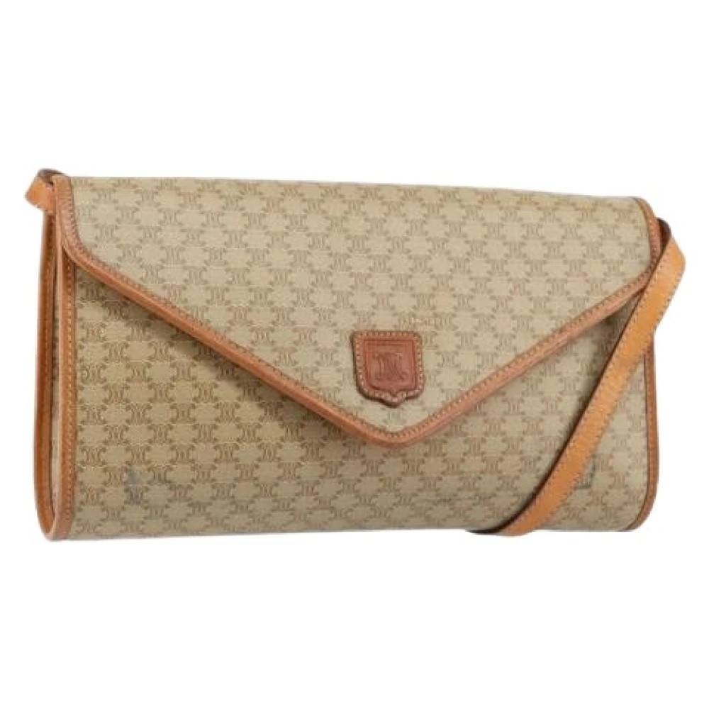 Celine Vintage - Pre-owned Vintage Canvas Crossbody Bag Vintage - Dam - ONE Size -