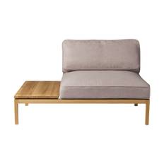 FDB Møbler L37 7-9-13 soffmodul bord vänster 130 cm Stone-lacquered oak