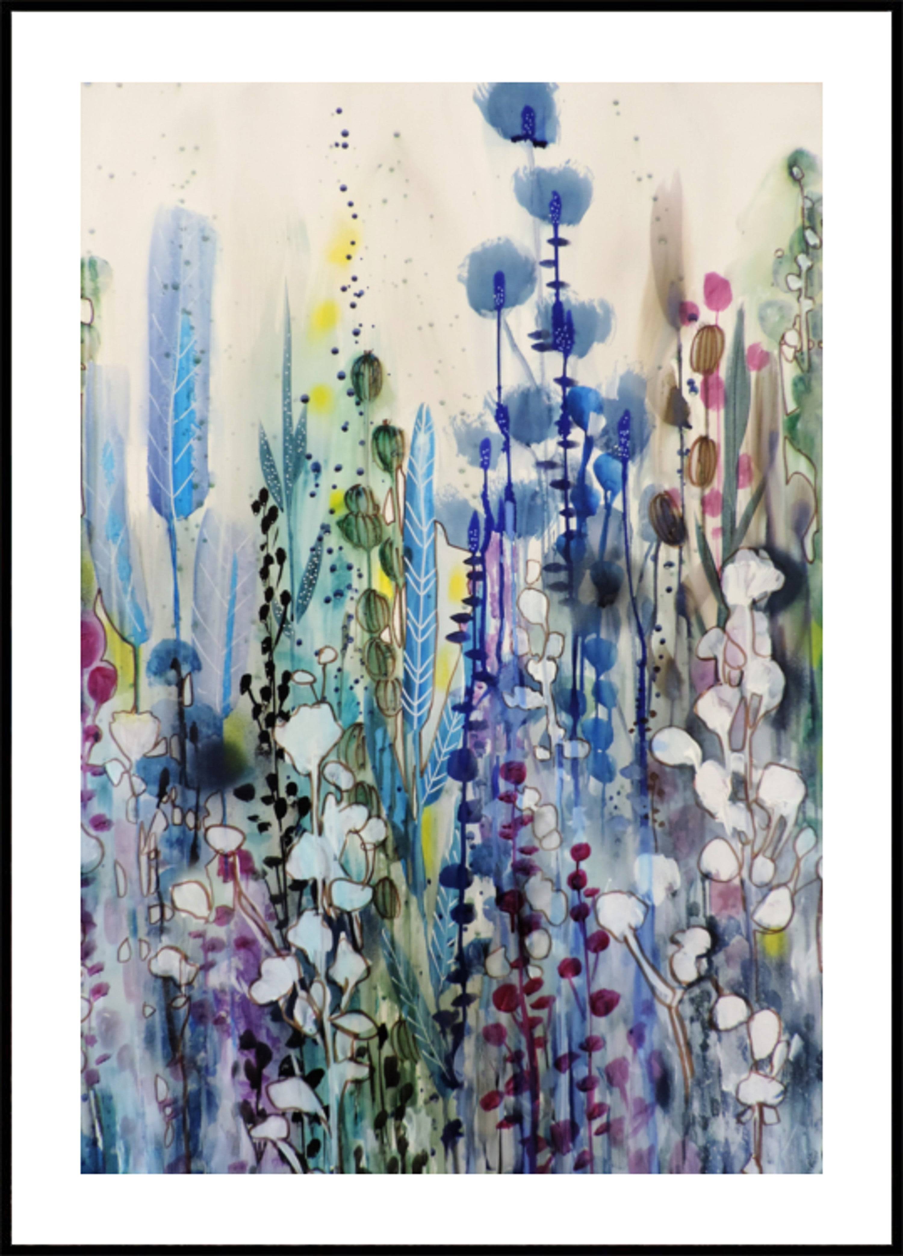 Dreamy Floral Field (21x30) - Plakater > Osorterade verk, BD