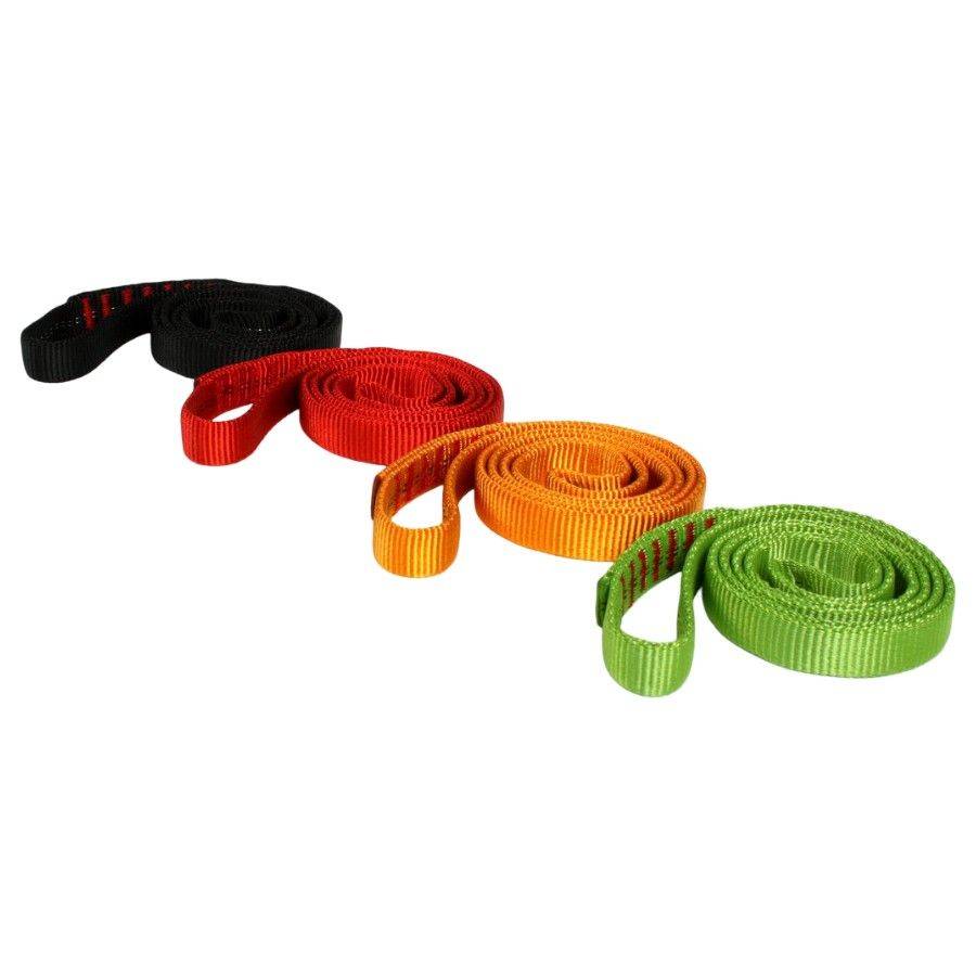 Edelweiss Sawn Sling SW19MM X5, klatreslynge, sort