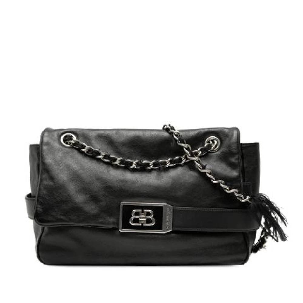Balenciaga Vintage Pre-owned Vintage Skuldertaske - Vintage - Dame - Sort - ONE SIZE - Uld