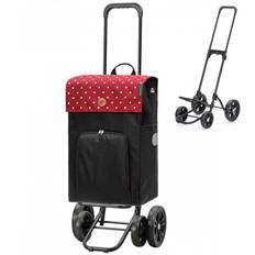 Andersen Quattro Malit Rød 2-i-1 Shopper / Indkøbsvogn - 49 L