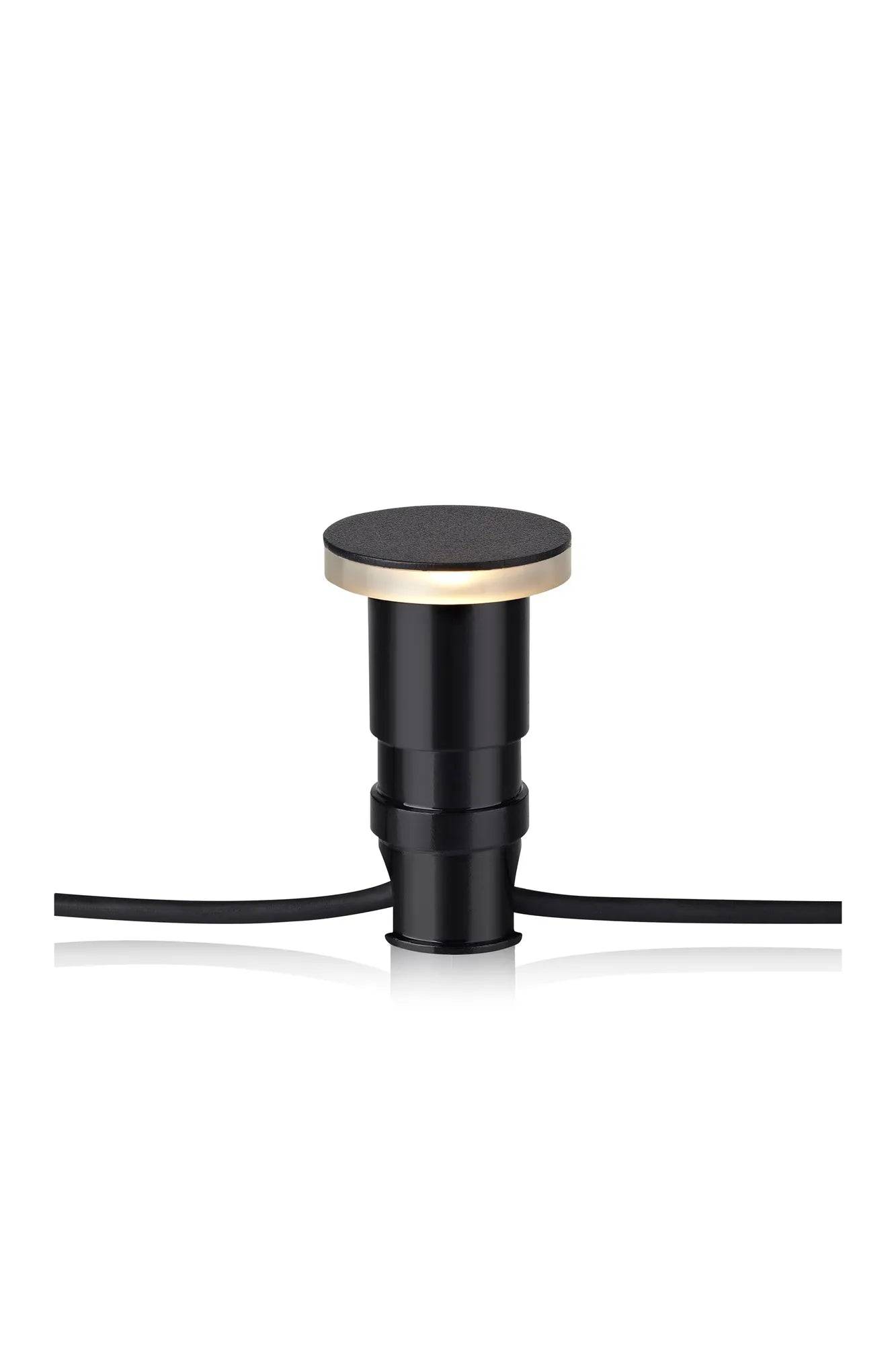Garden 24 Altanspotlight Svart 3W Aluminiumdisk