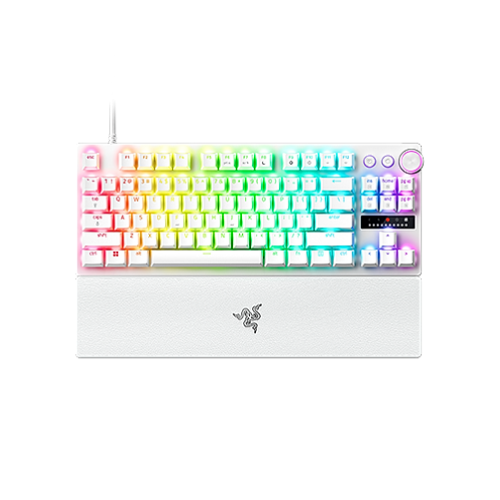Razer Huntsman V3 Pro Tenkeyless - US - White
