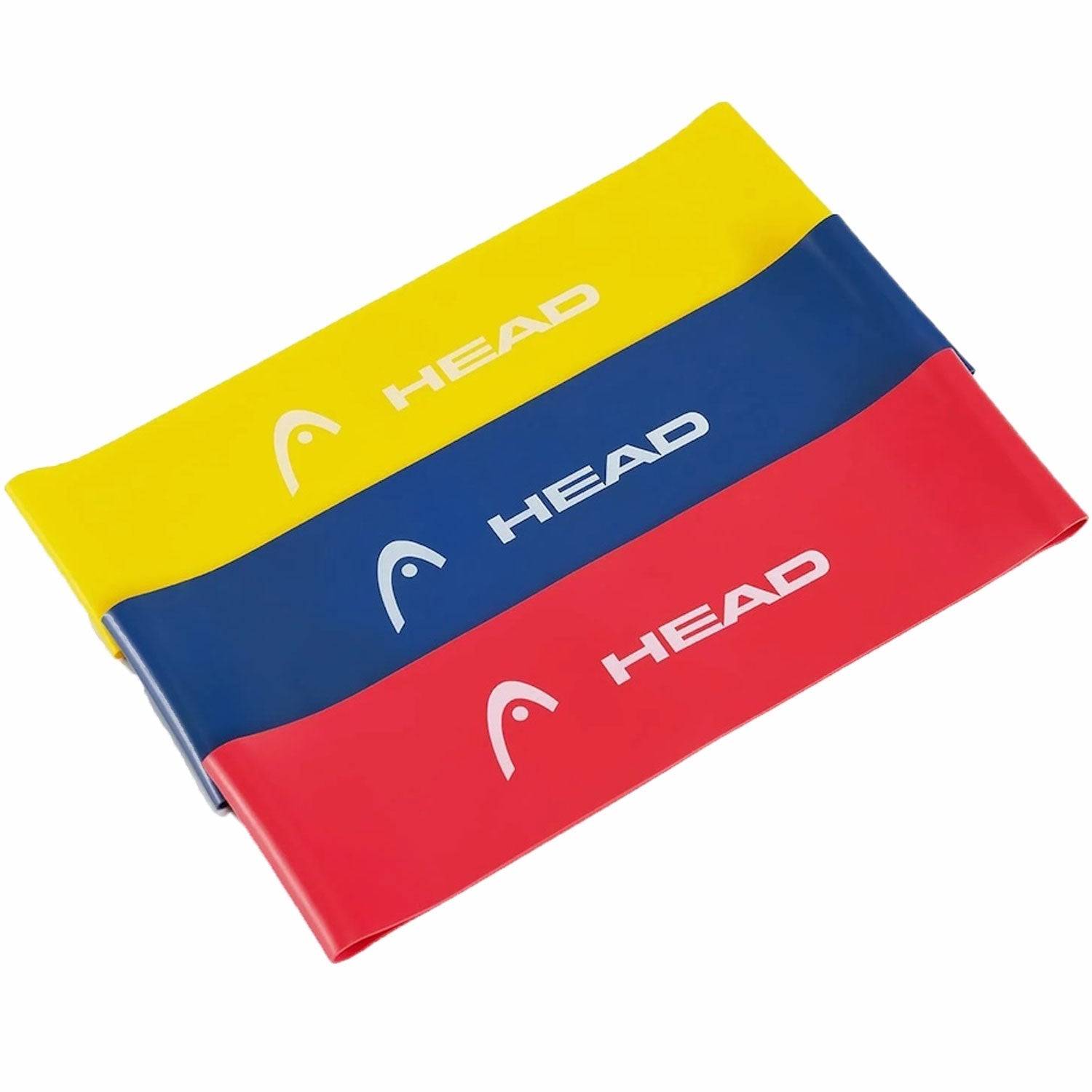 HEAD Elastiska Latexband – 3-Pack
