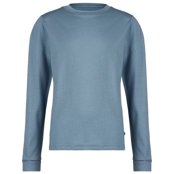 Heber Peak Kid's Merino190 RootHe. L/S Underkläder merinoull Barn Storlek 164 Färg grå/turkos