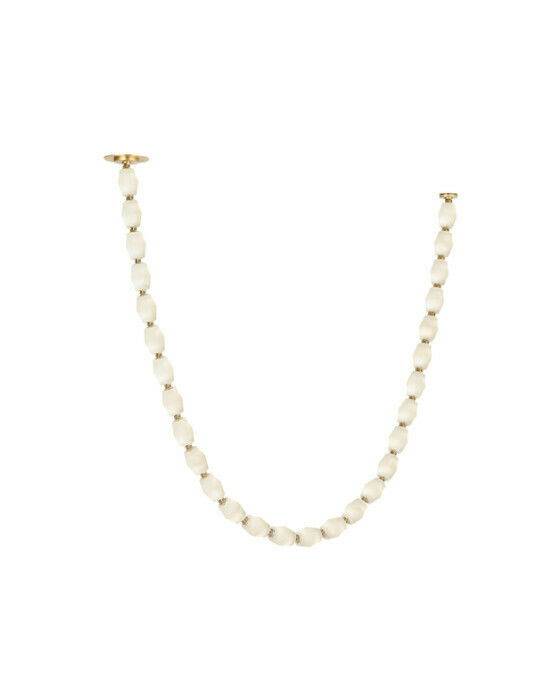 Visual Comfort Collier alabaster 84 taklampa antik mässing 2700k - Guld / Brun