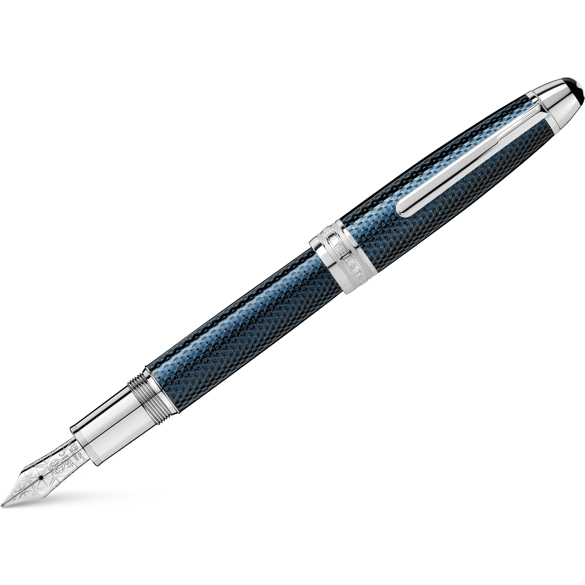 Montblanc Solitaire Fountain Pen - Blue Hour - Legrand - Medium