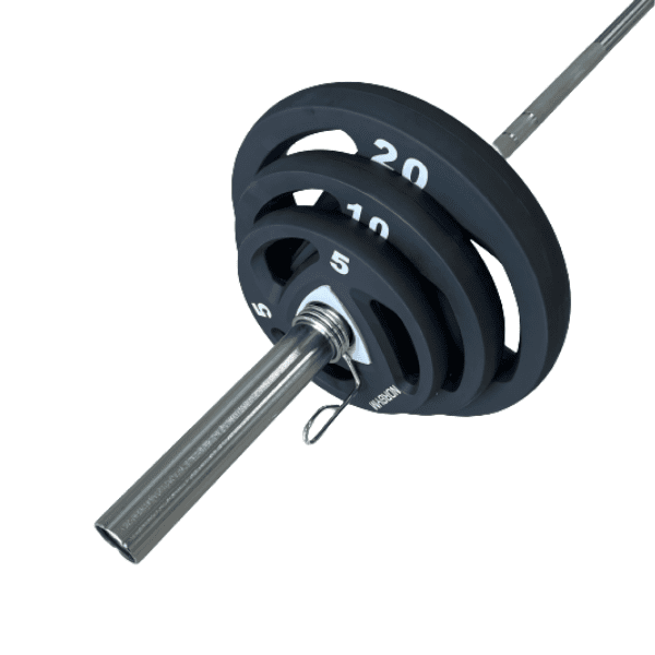 Olympisk Vægtsæt PU 90 kg | NORGYM.