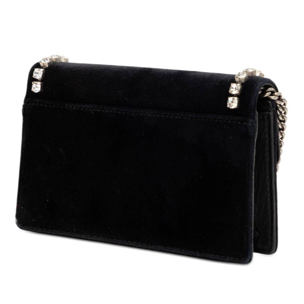Gucci Vintage Dionysus Stl. - Axelremsväskor Från Magasin - Black (L 10cm x W 16cm x D 2.50cm)