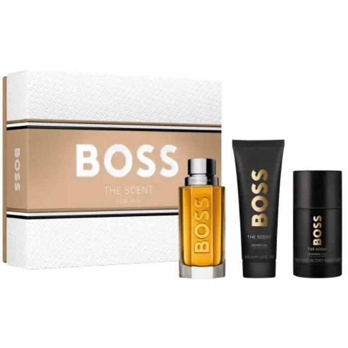 Hugo Boss The Scent For Him Eau de Toilette Uomo 100ml Set 3 pezzi — Eau de Toilette