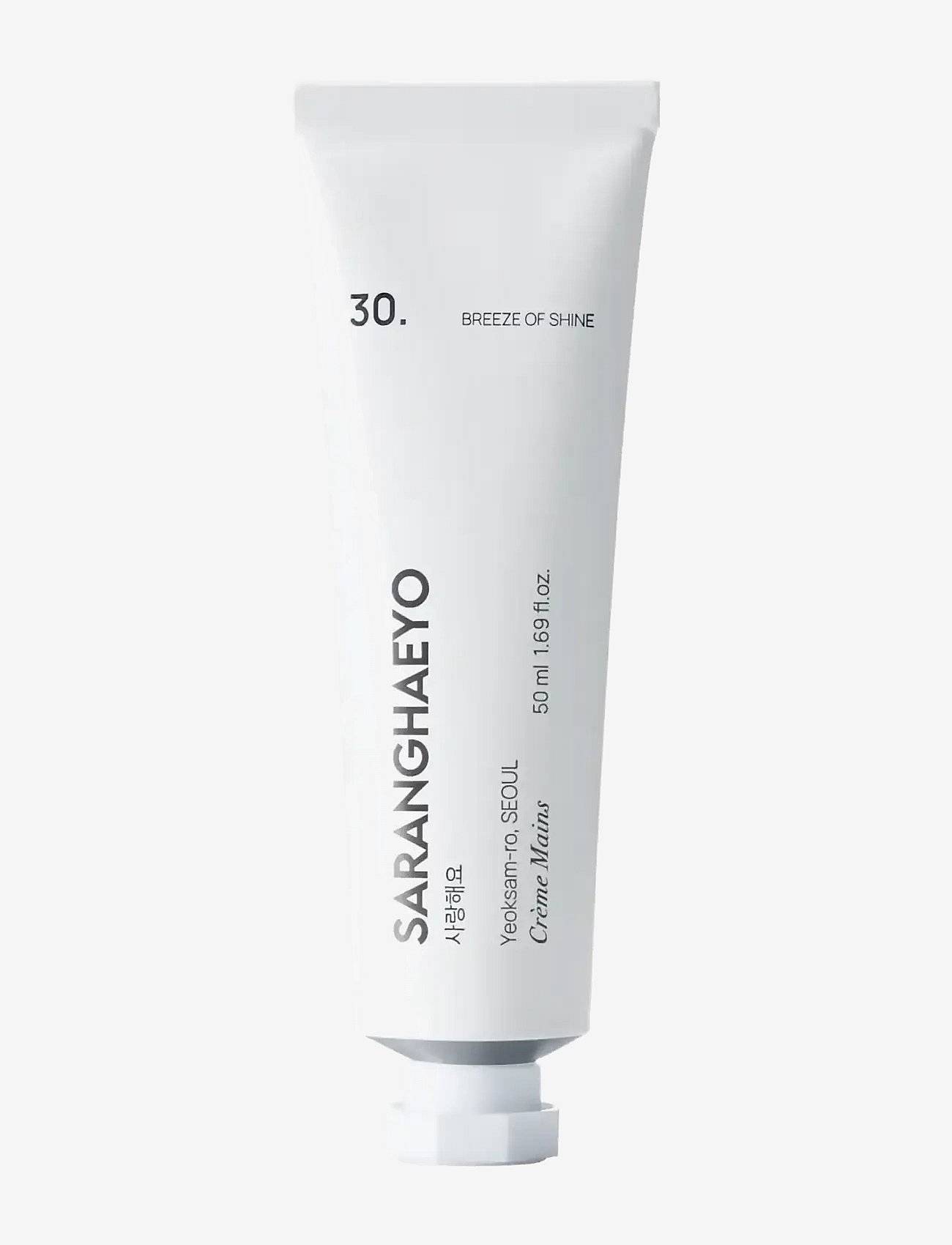 SARANGHAEYO 30. Breeze Of Shine Crème Mains | Nude | 50 ml