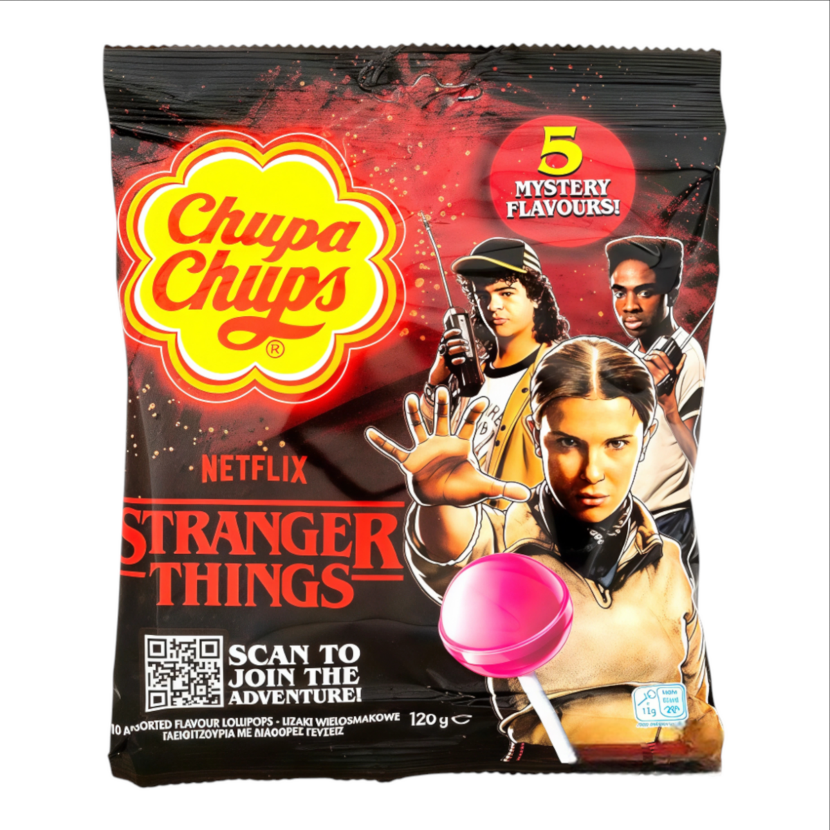 Chupa Chups x Stranger Things - Right Side Up