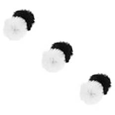 ifundom 2 Set Mikrofon Tröja Skal Mikrofon Vindruta Vindskydd För Mikrofon Inspelning Tillbehör Mikrofon Päls Pop Filter Mikrofon Vindskydd Mikrofon Vindruta Mikrofon Lurvig Vindruta 6st*2