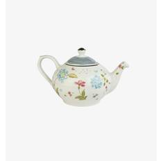 Teapot and warmer Eldveden White