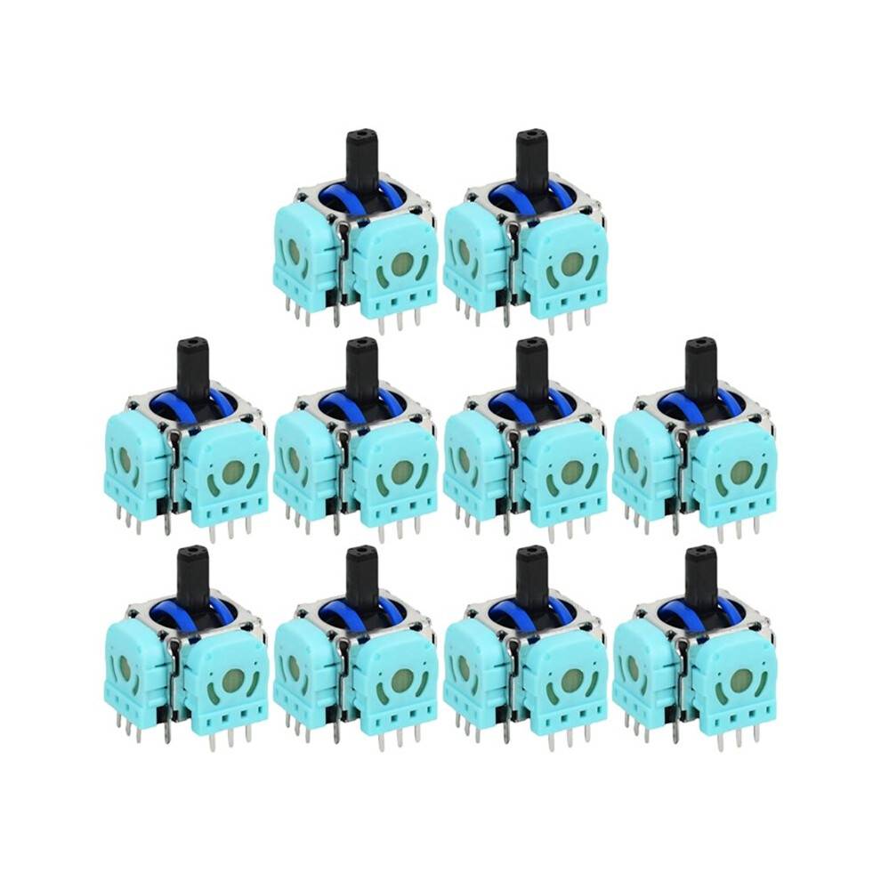 10Pcs Hall Joystick for PS5 TMR Magnetoresistive Hall Joystick Controller Repair Replacement Gaming Parts