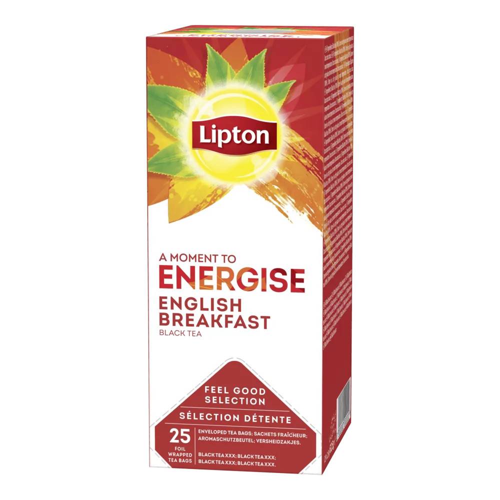 Te Lipton English breakfast 25 Breve