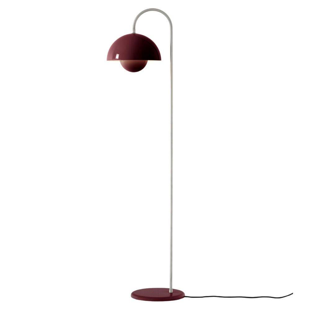 &Tradition Flowerpot VP12 Gulvlampe Dark Plum