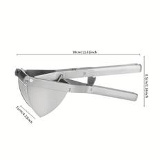 TEMU Stainless Steel Heavy-duty Potato Masher - Commercial & Home Use, Manual Food Prep Tool