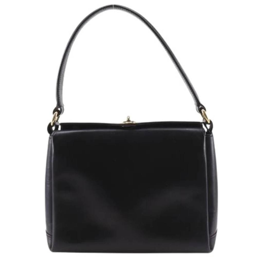 Gucci Vintage - Pre-owned Läder Axelremsväska Vintage - Dam - ONE Size - Läder