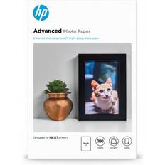 HP Advanced Photo Paper, Glossy, 250 g/m2, 10 x 15 cm (101 x 152 mm), 100 sheets