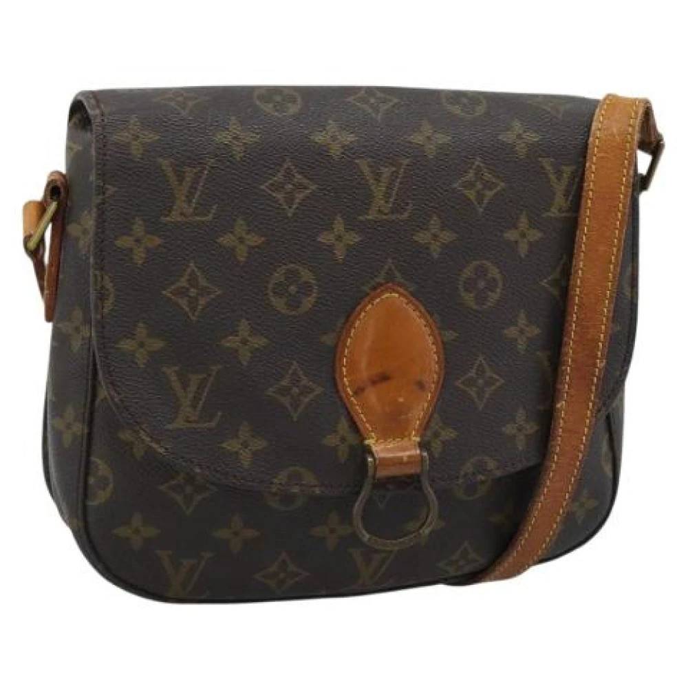 Louis Vuitton Vintage Pre-owned Vintage Monogram Skuldertaske - Vintage - Dame - Brun - ONE SIZE - Uld