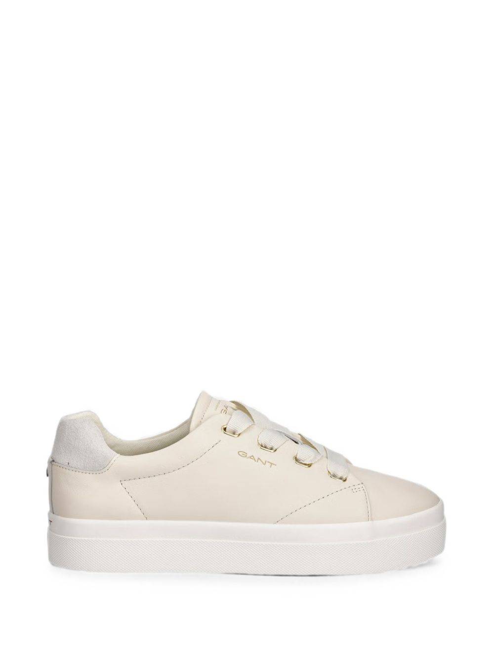 Gant - Avona sneakers - dam - kalvskinn/Tyg/kalvskinn/gummi - 39 - Neutral