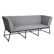 Soffa Vence, sh. 43 cm, svart