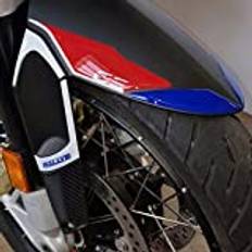 Resin Bike klistermärken motorcykel kompatibla med BMW R 1250 GS Adventure Rallye 2022. Skydd för stänkskärm och gaffelskydd mot stötar och repor. Dekaler i harts med 3D-effekt