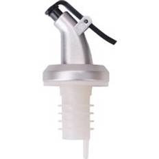 1pc slumpmässig färg silikon läckagesäker sås vinäger olja flaska häll flip lock lock stopper dispenser kran köksredskap