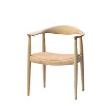 PP503 The Chair af Hans J. Wegner (Standardstof, Eg, Sæbebehandlet)