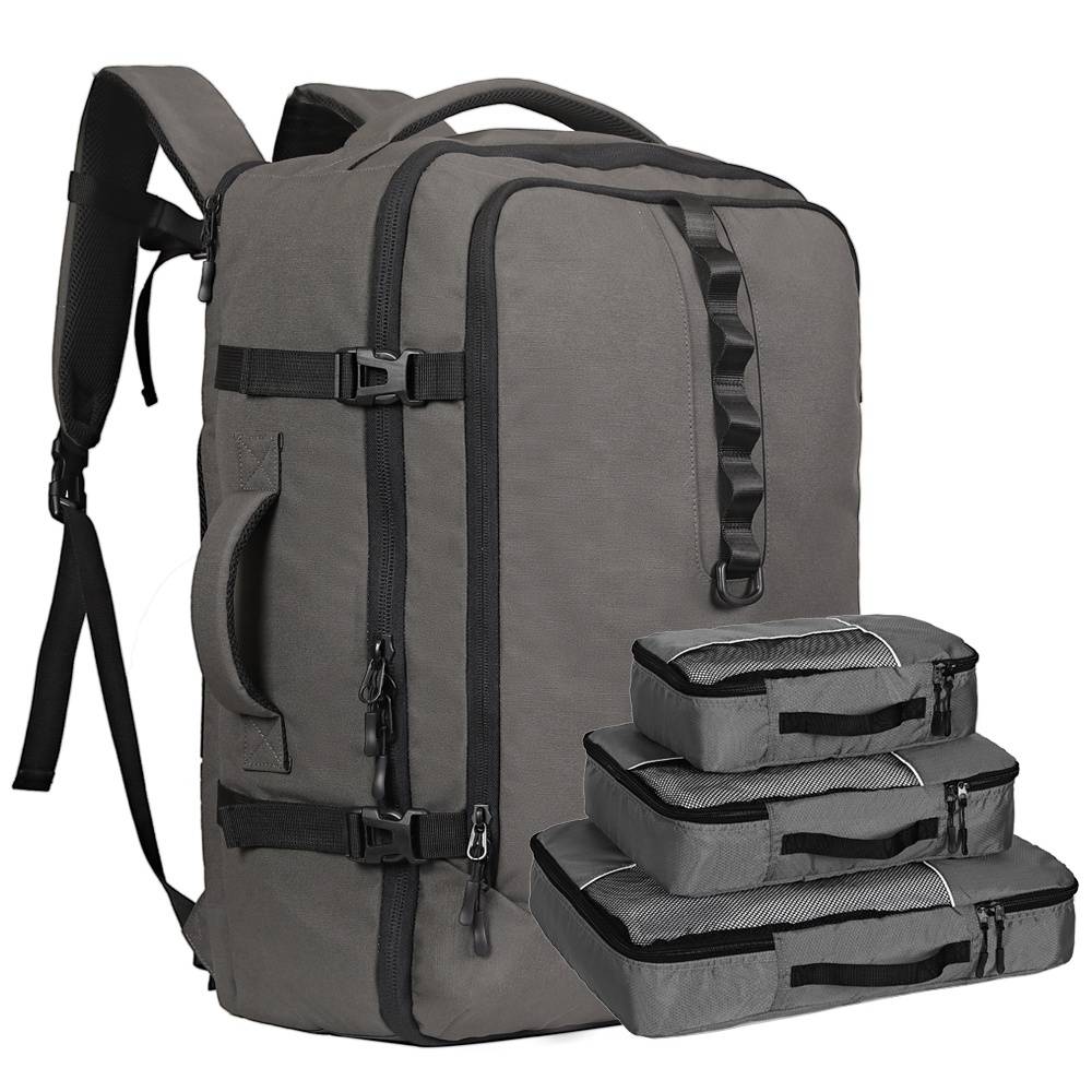 Men Women Waterproof Laptop Backpack Polyester Carry On BagPack OEM Travel Backpack Sets