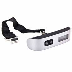 TEMU Portable 50kg/10g Hanging Electronic Digital Travel Suitcase Luggage Scales