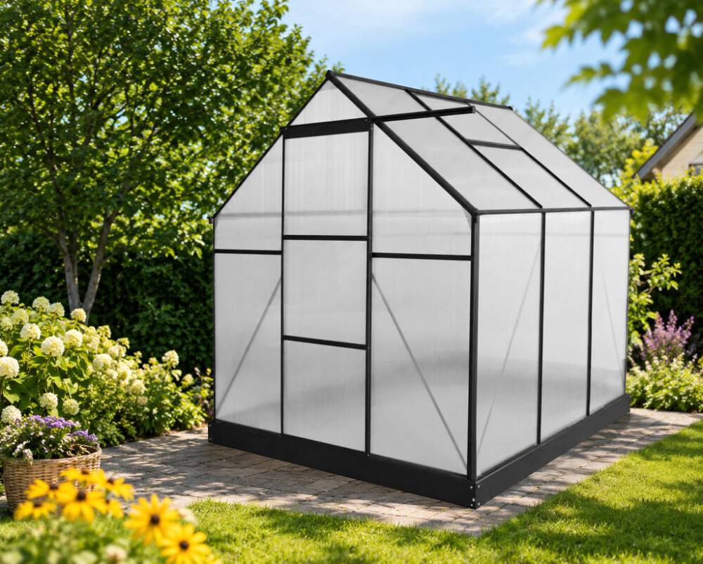 VÄXTHUS GARDOL HOBBY ALUMINIUM/POLY 3,6M²