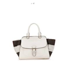 Burberry Vintage, Pre-owned, Dame, Hvid, ONE SIZE, Tyl, Pre-owned canvas håndtasker