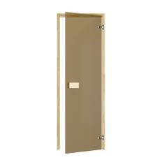 Thermory Bastudörr Classic - 7x20 dm / Vänsterhandsdörr / Al