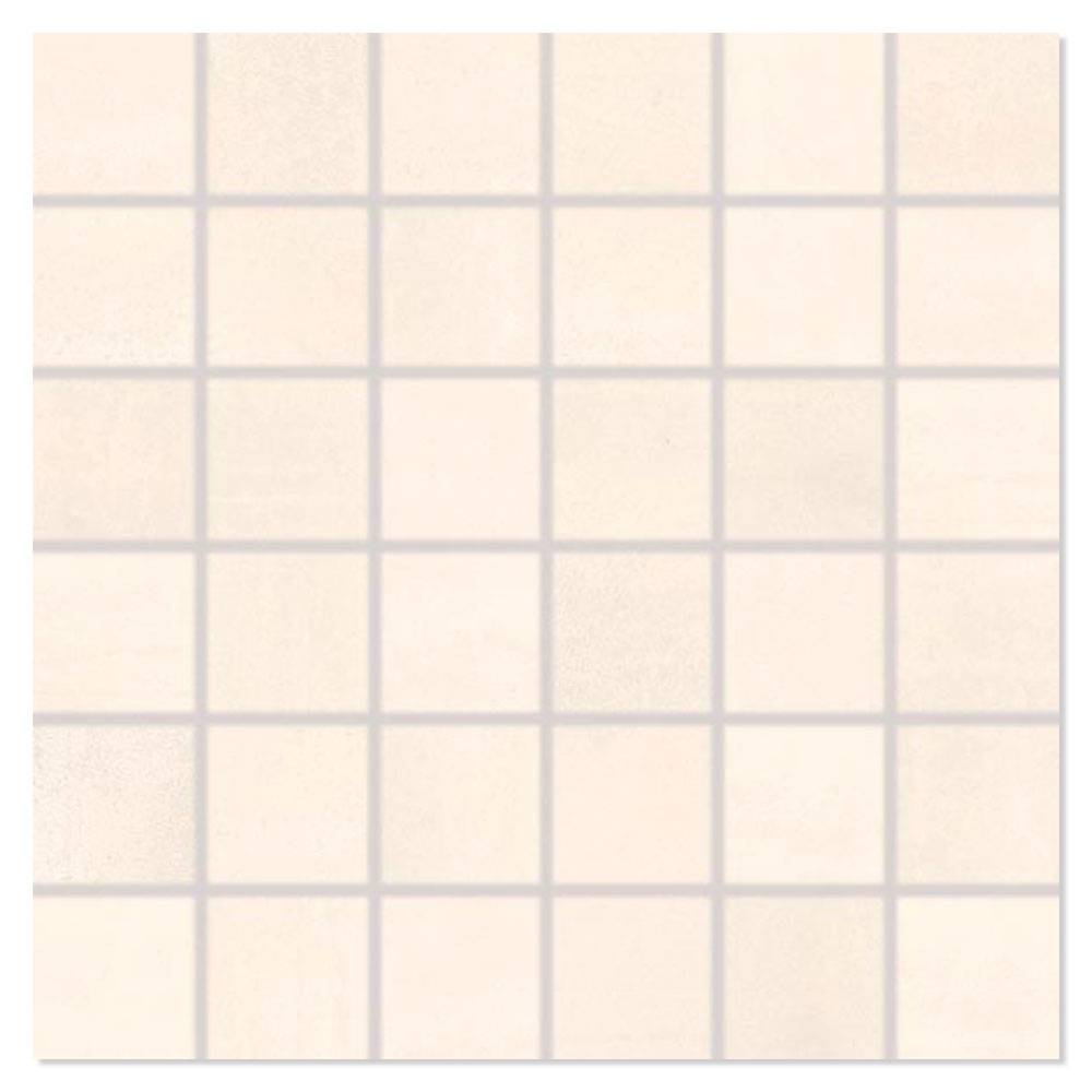 Mosaik Kakel Rush Beige 30x30 (5x5) cm