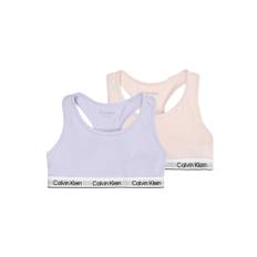 Calvin Klein Underwear BH lyselilla / pudder / sort / hvid - 152-164