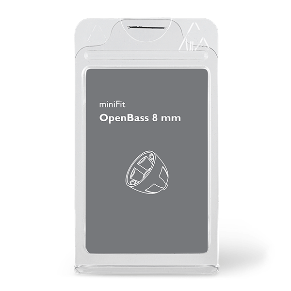 MiniFit OpenBass dome - 8 mm