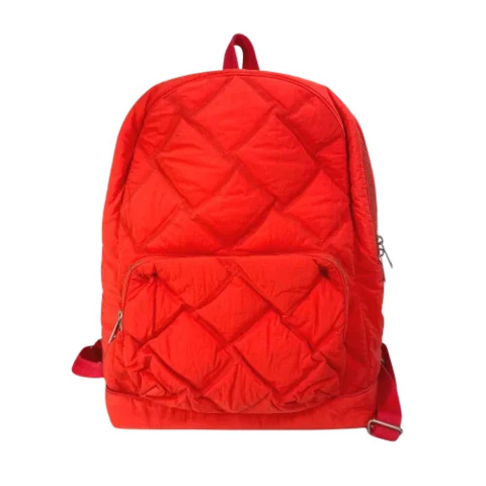 Bottega Veneta Vintage Pre-owned Stof skuldertasker - Vintage - Herre - Rød - ONE SIZE - Uld