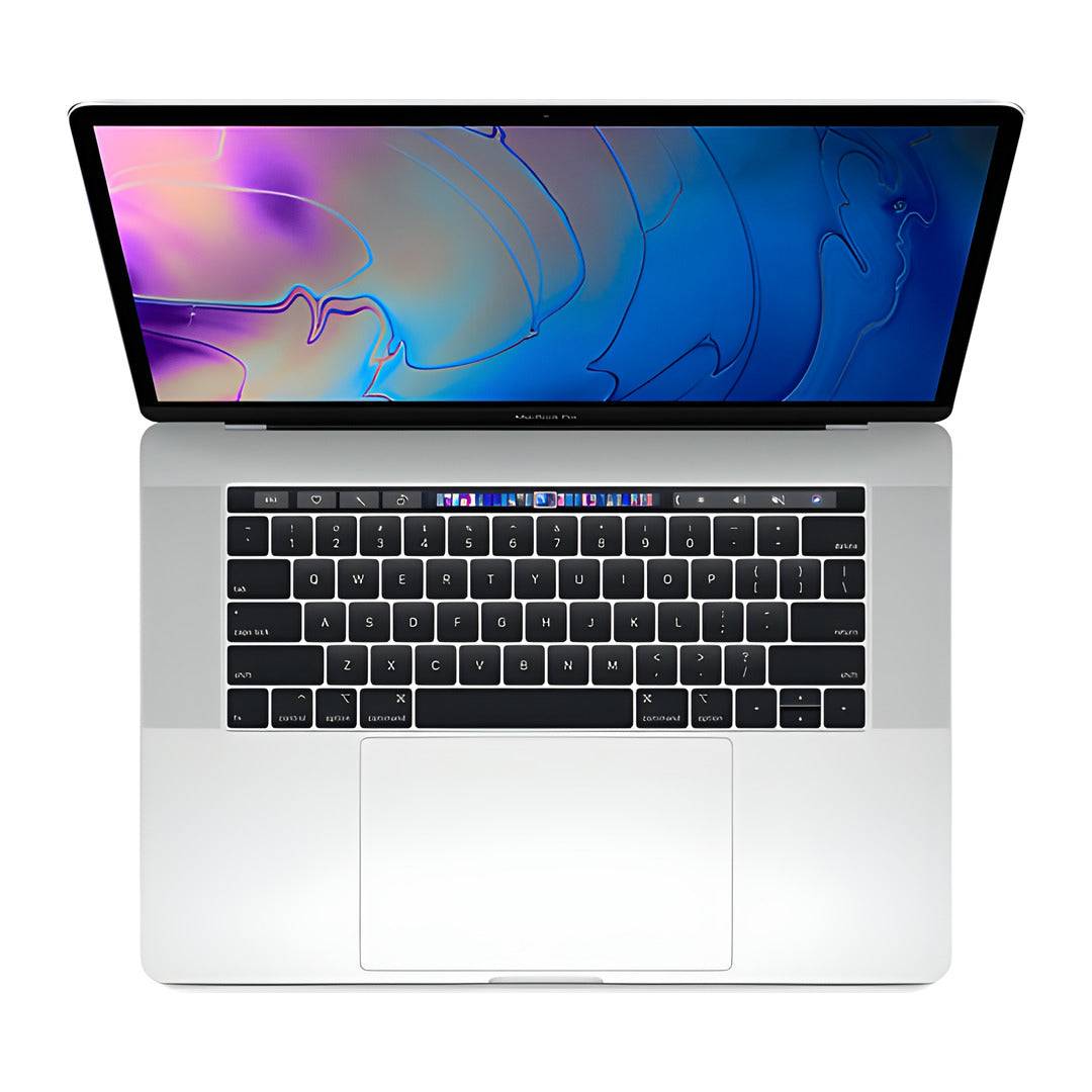 Brugt MacBook Pro 15" | 16GB RAM | 256GB SSD | Intel Core i7 2,2GHz | Radeon Pro 555X | Sølv | 2018 - Rigtig god