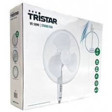 Tristar VE-5890 mobiler Turm-Ventilator Höhe 106-135 cm Ø 40cm weiß