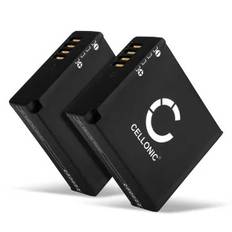 2x Batteri för Panasonic Lumix DC-GX9 DMC-LX100 DMC-GX80 DMC-TZ80 DC-LX100 II DC-TZ90 DC-TZ202 - DMW-BLE9 DMW-BLG10 Leica BP-DC15 980mAh