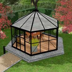 Pavillon Deluxe 13 M² - Ral 9005 sort