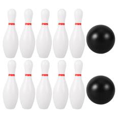 NUOBESTY Leksaksbowling 1 set barn bowlingbollar bowlingset bowlingspel utomhus inomhus bowling sportleksak för barn festartiklar utomhus