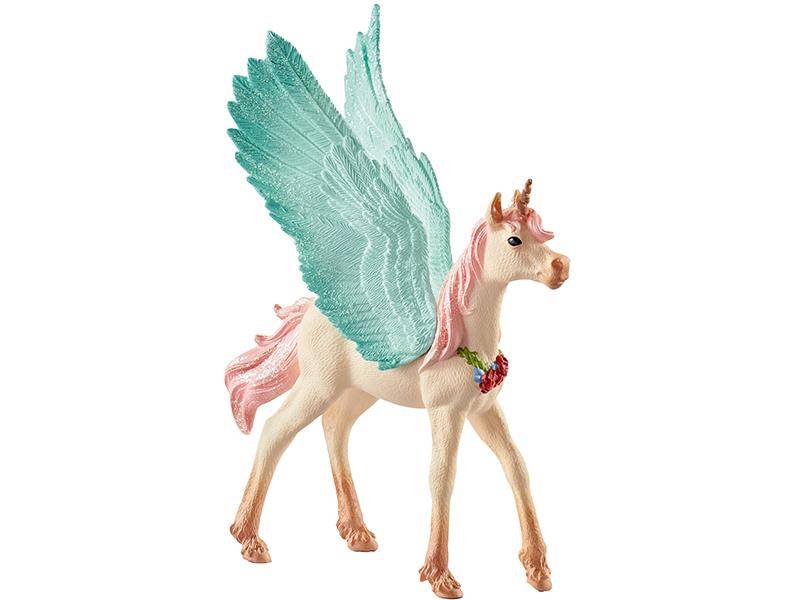 Schleich Bayala Decorated Unicorn Pegasus Foal