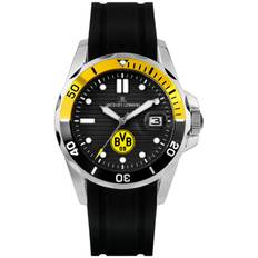 Jacques Lemans Borussia Dortmund BVB-07 - Herr - 41 mm - Analogt - Quartz - Hardlex Mineralglas - Black (18 mm)